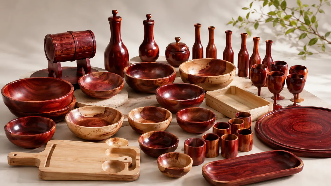 Colección de piezas artesanales