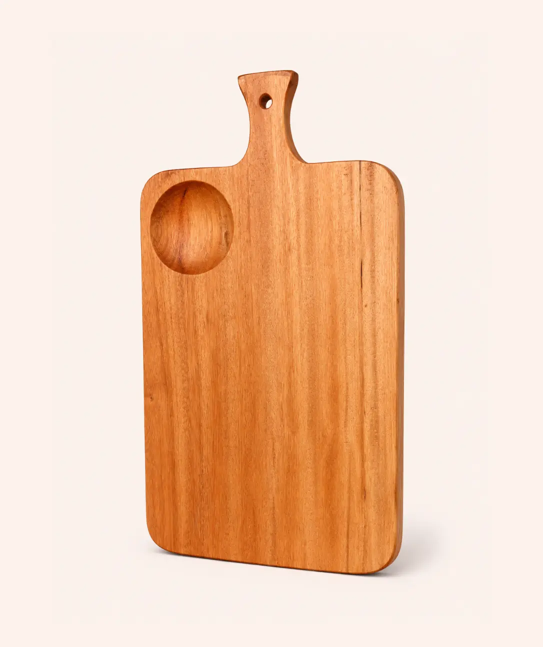 Tabla para servir con mango